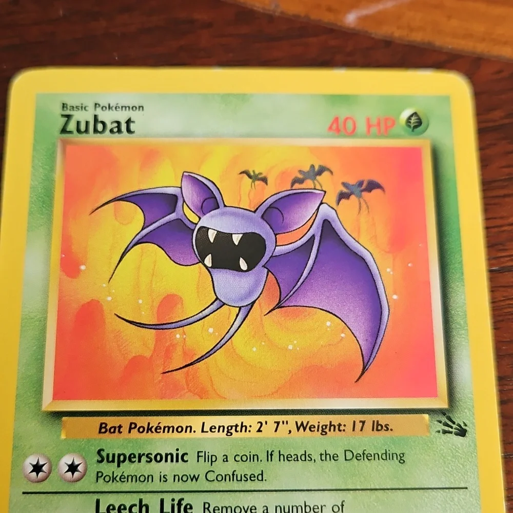 Zubat #57/62 Fossil Common